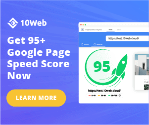 10Web Fastest Managed WordPress Hosting
